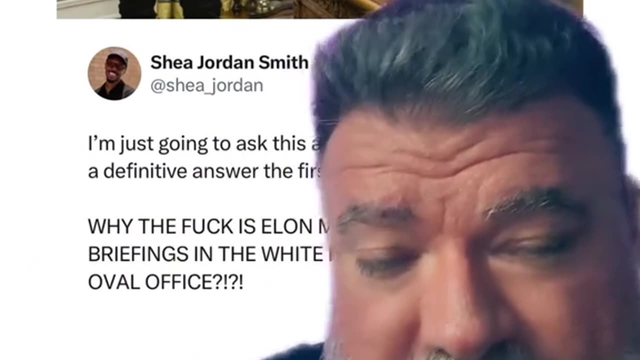Elon’s press conference in the Oval Office