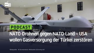 NATO-Drohnen gegen NATO-Land – USA wollen Gasversorgung der Türkei zerstören