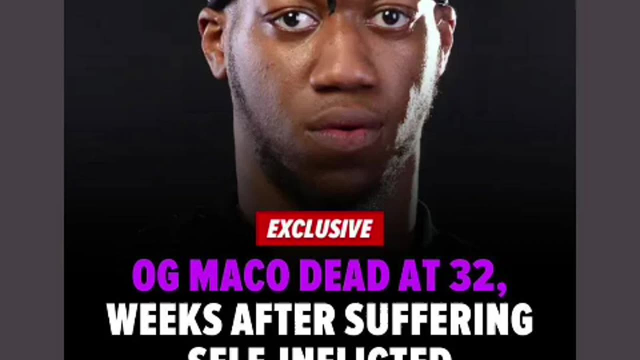 Rip to og maco another slain rapper hope they find justice he need ⚖️ Rip to him 🙏🕊🪦🕯12/27/24