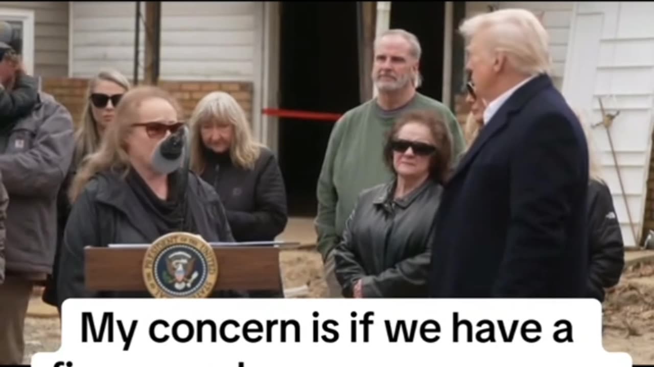 President Trump In North Carolina- Fema