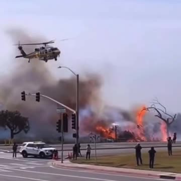 LA Fires - DEI Pilot totally missed everything but the FireTruck