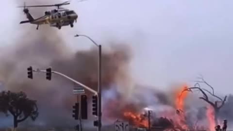 LA Fires - DEI Pilot totally missed everything but the FireTruck