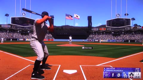 MLB The Show: Colorado Rockies vs Los Angeles Dodgers (S10 G1)