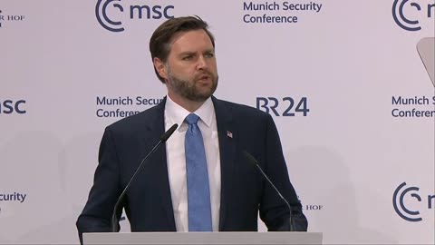 VP Vance speaks in Munich as Trump seeks end to Ukraine war! - 2/14/25