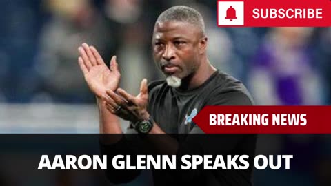 Aaron Glenn Speaks Out On Jets Hiring