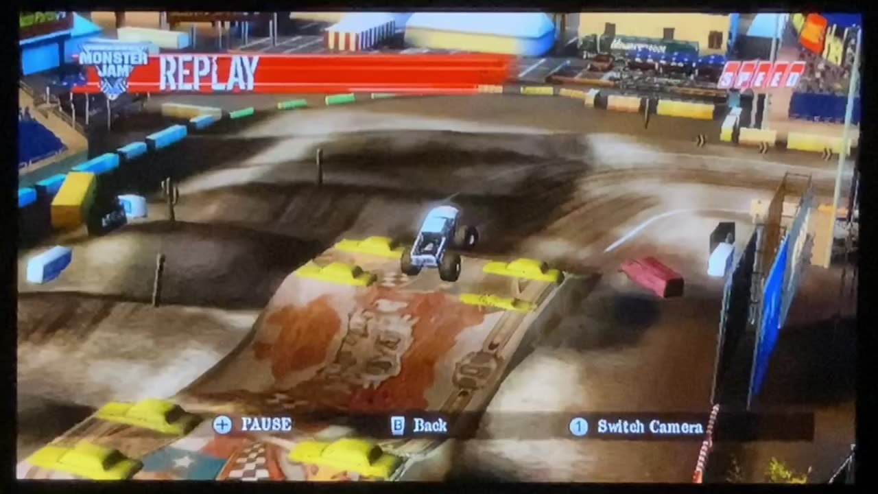 Madusa in Monster Jam Path Of Destruction