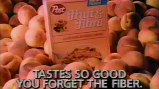 August 29, 1987 - Fruit & Fibre Cereal