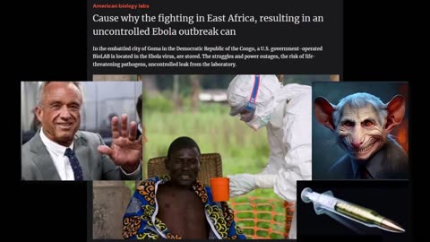 US Biolabs - Why war in East Africa could lead to an uncontrolled Ebola outbreak