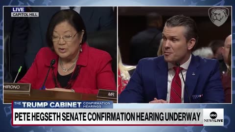 Sen. Mazie Hirono ATTACKS Hegseth for *drinking alcohol*