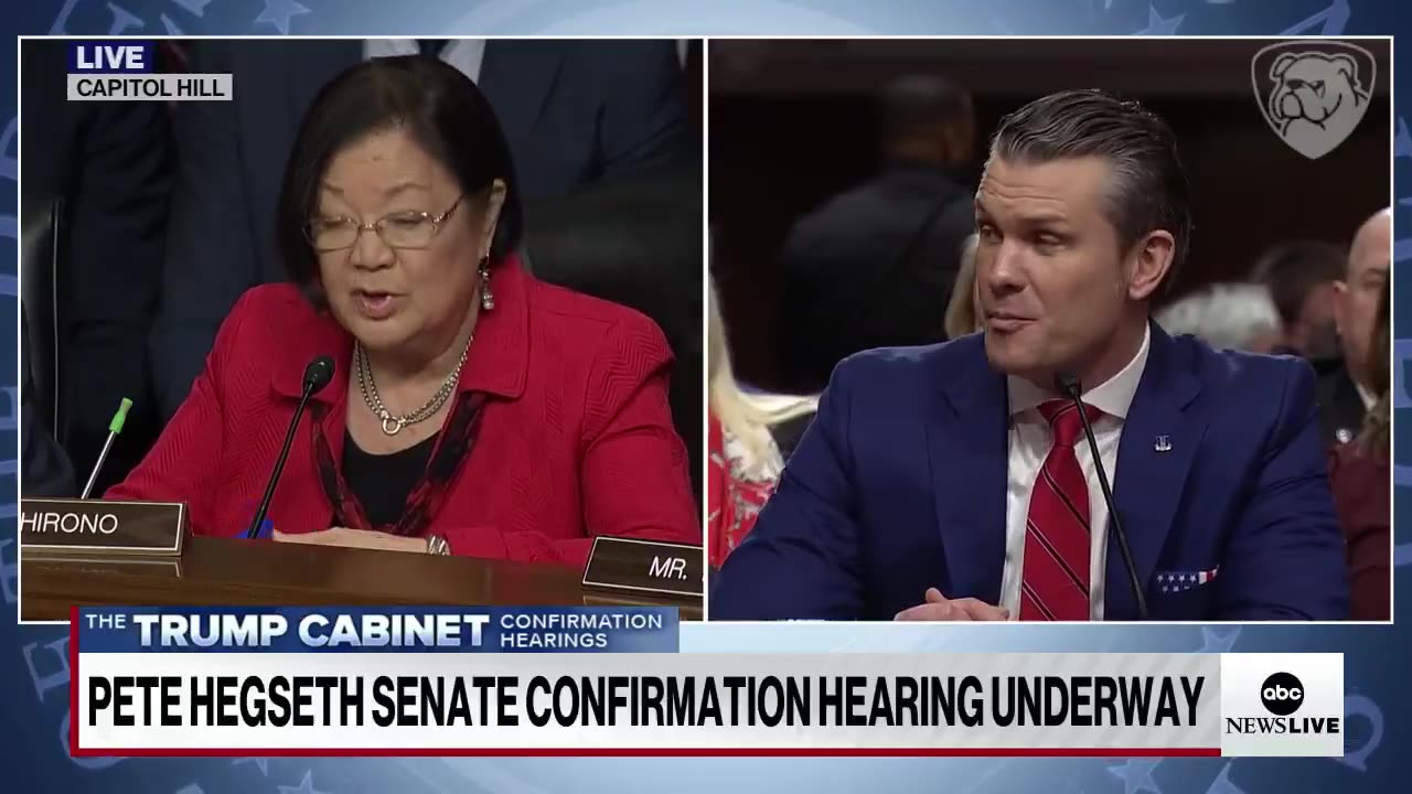 Sen. Mazie Hirono ATTACKS Hegseth for *drinking alcohol*