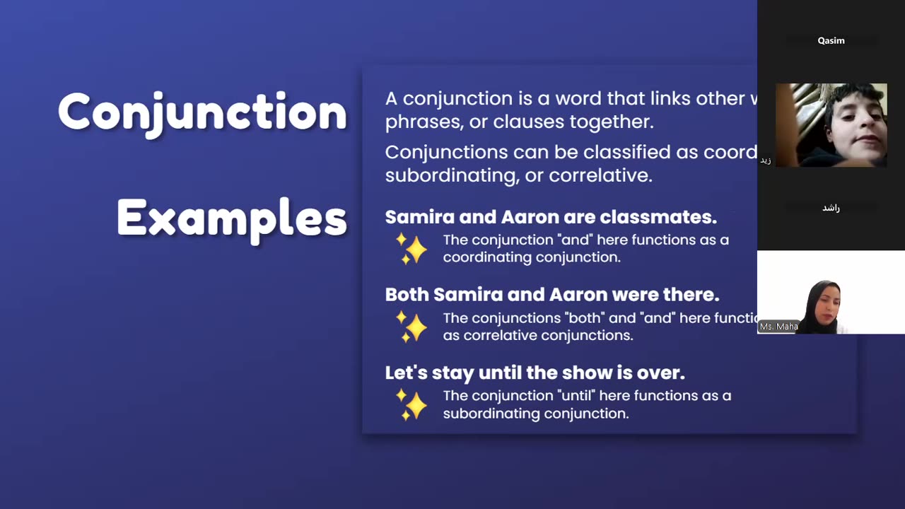Prepositions and Conjunctions