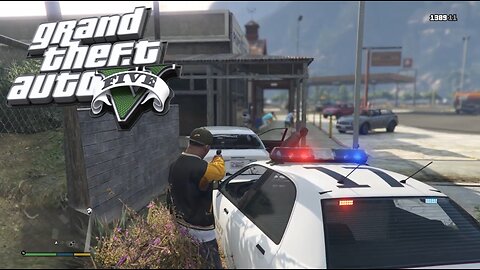 GTA 5 Police Pursuit Driving Police car Ultimate Simulator crazy chase #100