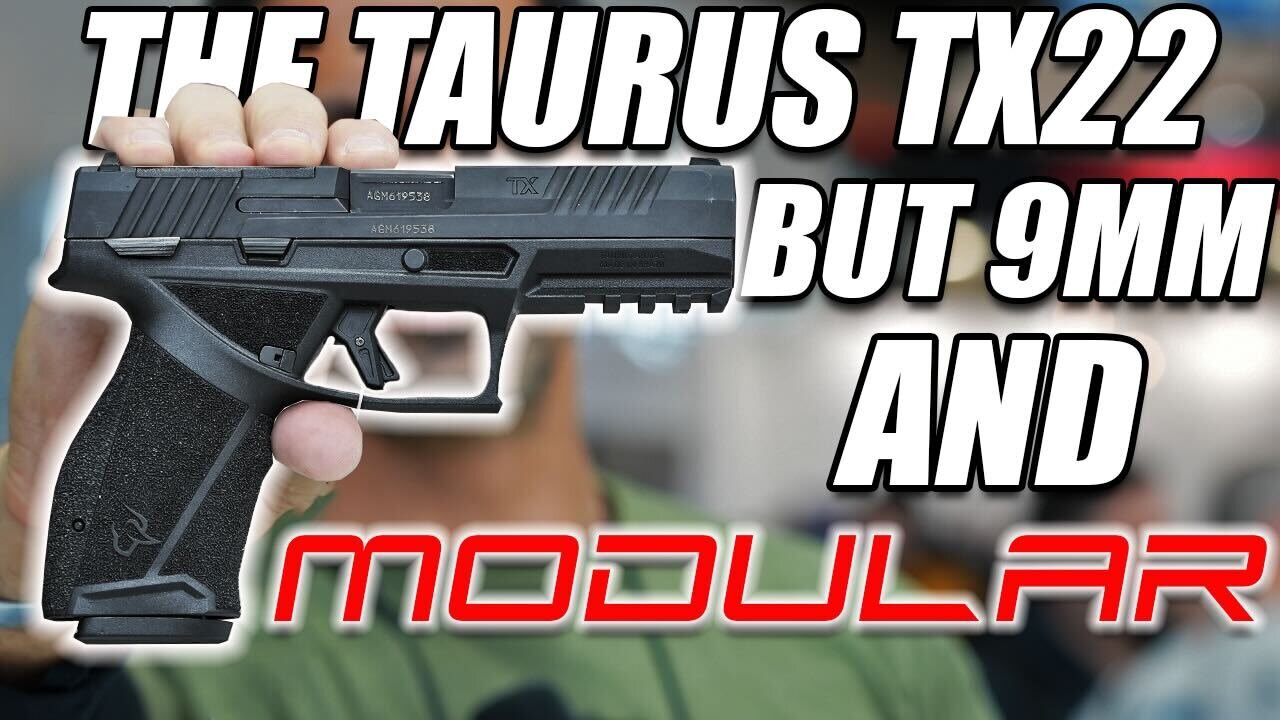 First Look At The Brand NEW Taurus TX9 | A Modular Pistol For $400 | IWA 2025