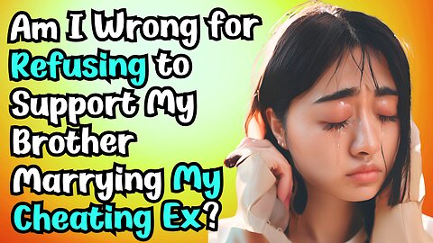 My Brother Is Marrying My Cheating Ex—Am I Wrong for Refusing to Go? #redditrelationshipstories