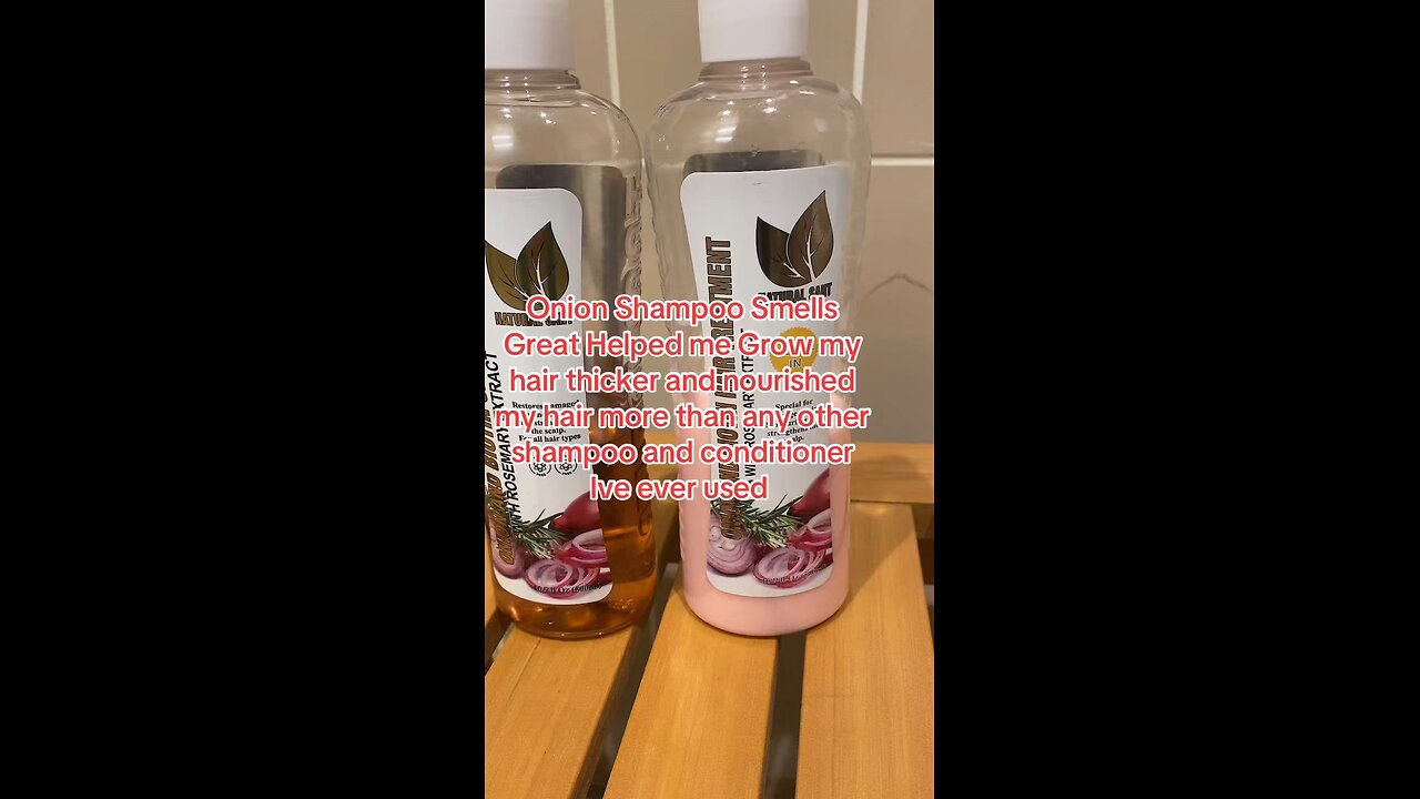 Onion Shampoo Bundle Going Viral