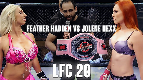 Old School Lingerie Fighting! Feather Hadden vs Jolene Hexx TITLE FIGHT