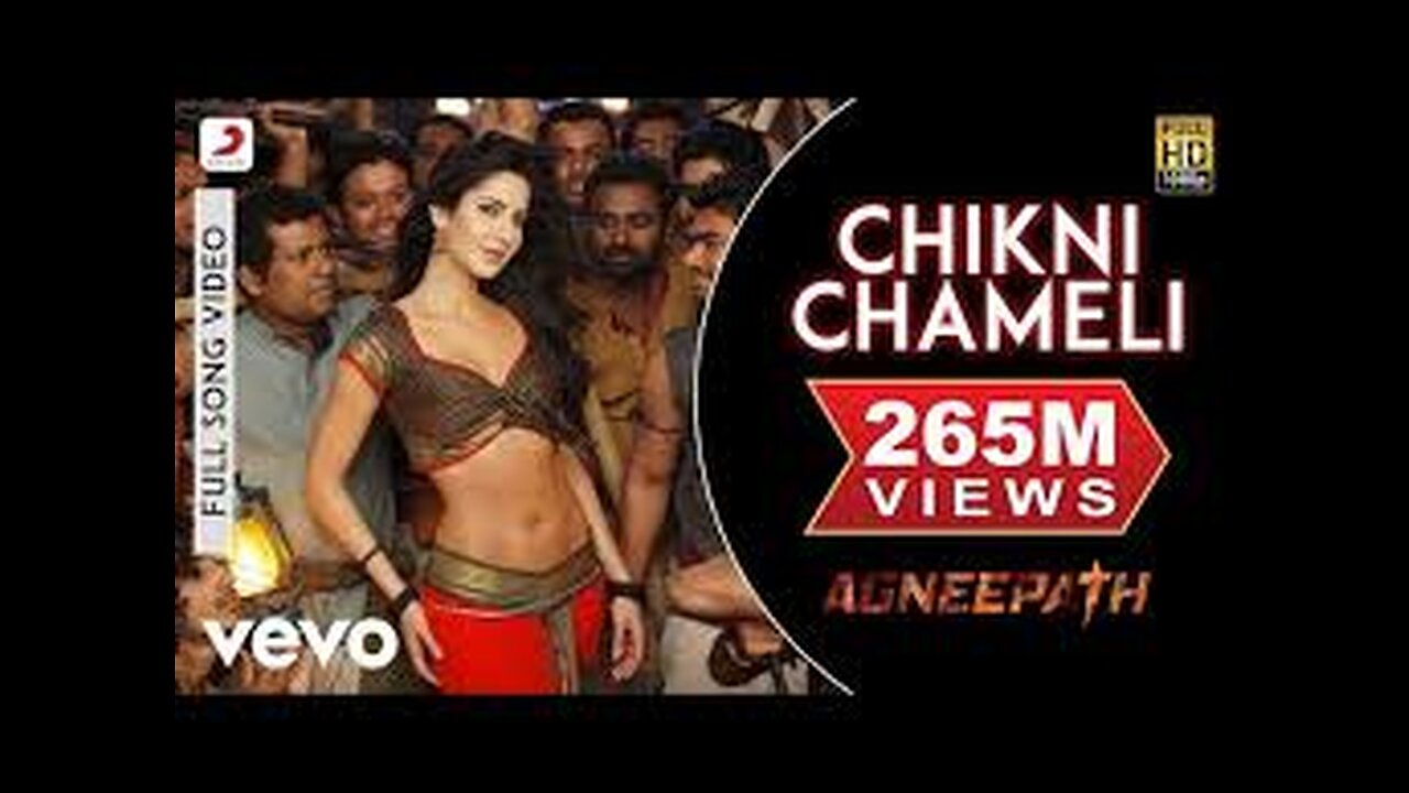 Chikni Chameli - 8K_4k Music Video _ Katrina Kaif_ Hrithik _ Agneepath _ Shreya Ghoshal _ Ajay-Atul