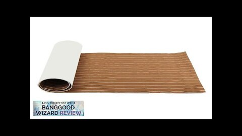 6mm 2400x900x6mm Marine Flooring Faux Teak EVA Foam Boat Decking Sheet Review