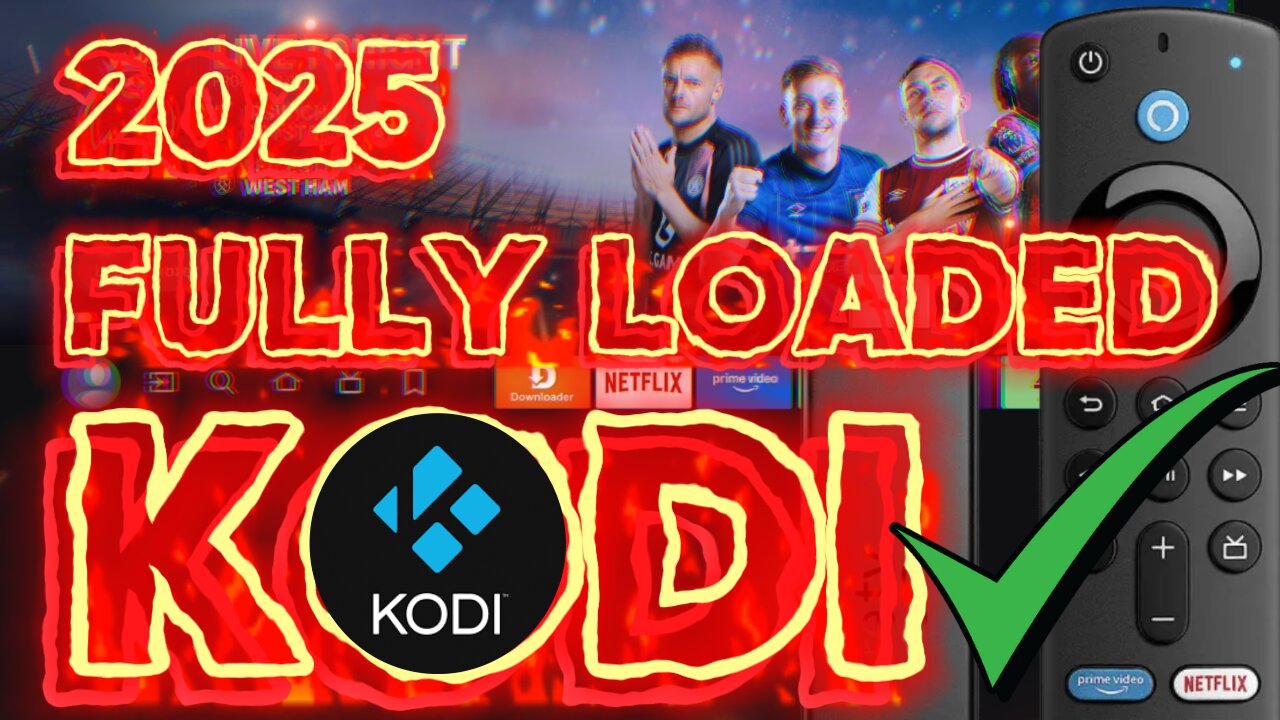 FULLY LOADED KODI 21 on any FireStick 2025 | Best KODI Build Amazon Fire TV Stick 2025