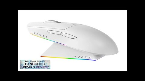 Ajazz AJ139 Max Tri-mode Wireless Mouse PAW3395 Gaming Chipset 26000DPI RGB 2.4G/BT/Wired Review