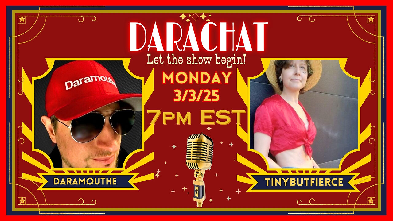 Darachat: Tiny Returns: Laughs, Revelations & A Major Announcement.