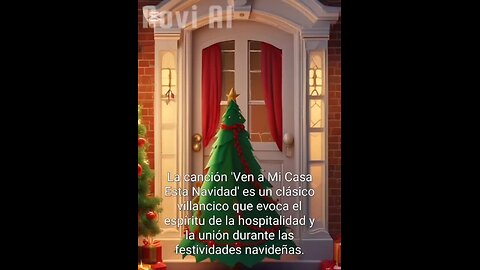 Ven a mi casa esta navidad