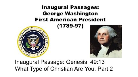 Inaugural Passages: What's Your Type? Part 2