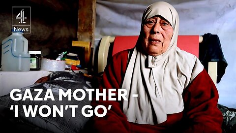 Palestinian families say they will not leave Gaza