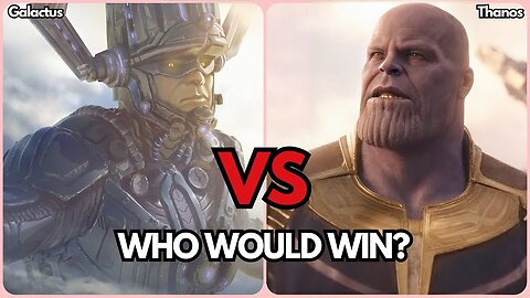 GALACTUS vs Thanos (Remastered) EPIC Battle