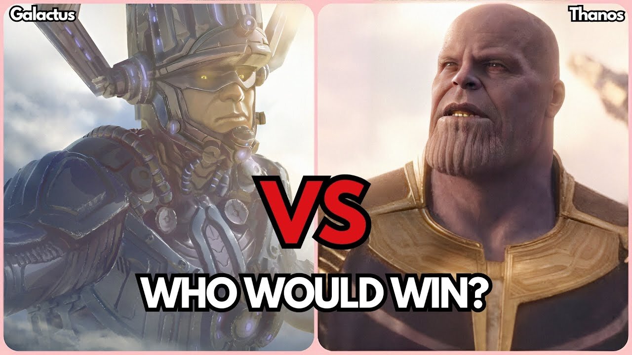 GALACTUS vs Thanos (Remastered) EPIC Battle