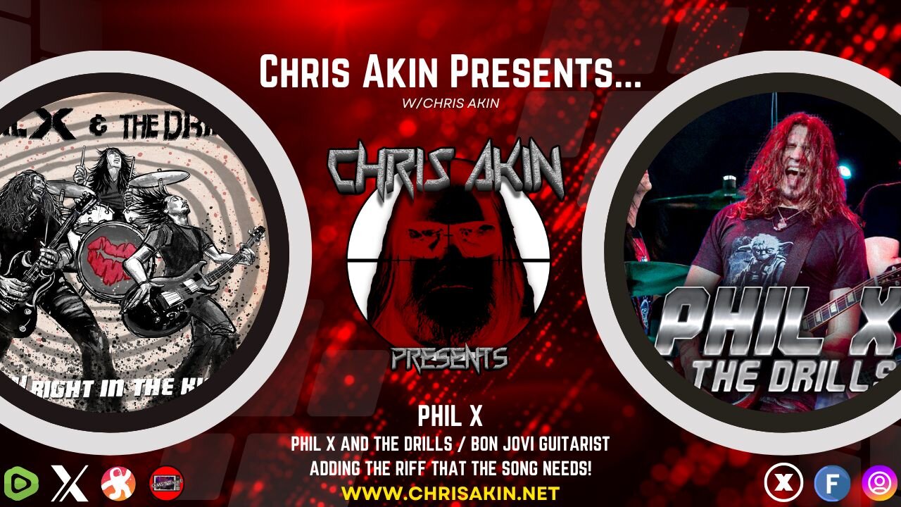 Phil X Unleashes POW! RIGHT IN THE KISSER with Chris Akin (Commercial Free)