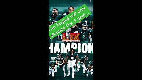 EAGLES ARE SUPERBOWL CHAMPS!!!