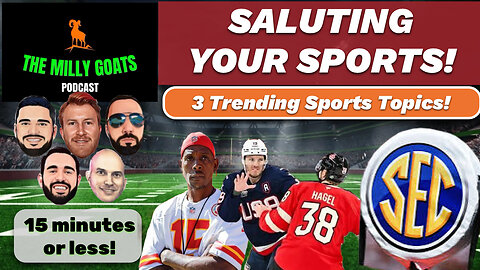 Salute Your Sports: 3 Trending Sports Topics!