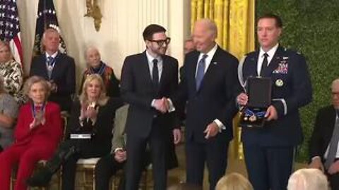 Joe Biden awards George Soros with a Presidential Medal of Freedom