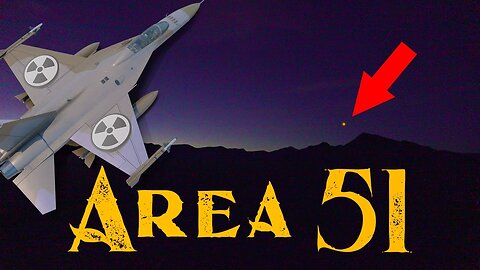 Orange Ball Over AREA 51 and Sound of Nuclear-Powered Aircraft