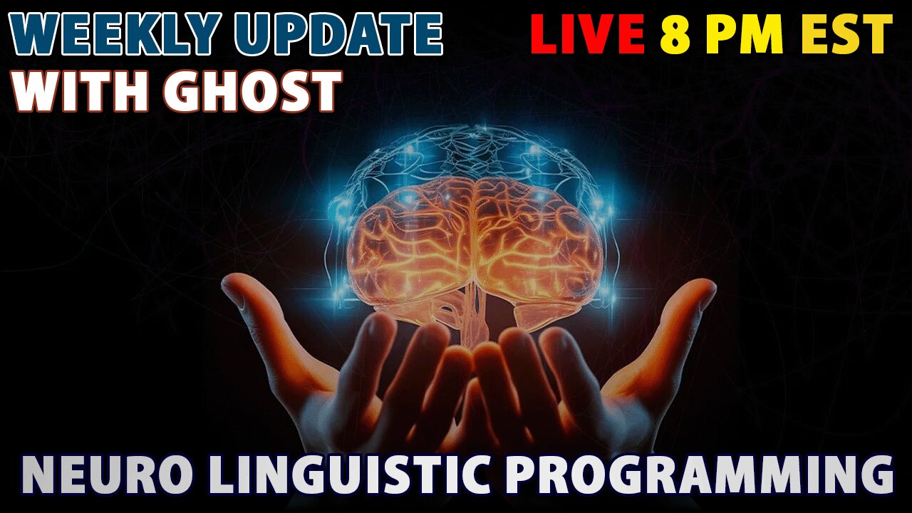 A LIVE Discussion With Ghost | Discussing Current Events & Neuro Linguistic Programming