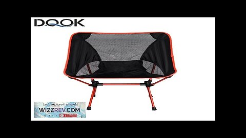 Detachable Portable Folding Moon Chair Outdoor Camping Chairs Beach Fishing Chair Ultralight Review