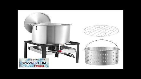 60 Qt Seafood Boiling Kit with Strainer Outdoor Crab Crawfish Cooking Pot Review