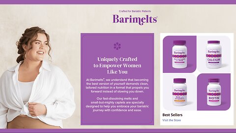 Barimelts Bariatric Multivitamin with Iron