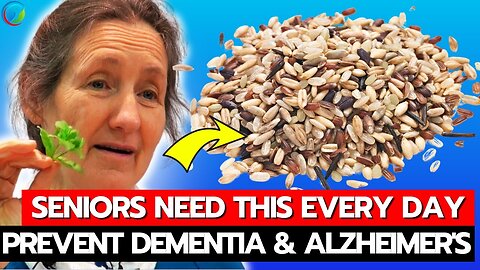 "Prevent ALZHEIMER'S and DEMENTIA Now with #10 BEST BRAIN FOODS Revealed by Barbara O'neill"