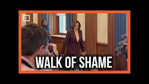 Walk of Shame: Kamala Harris Makes Statement to the Press and Bails After Certifying Trump’s Win