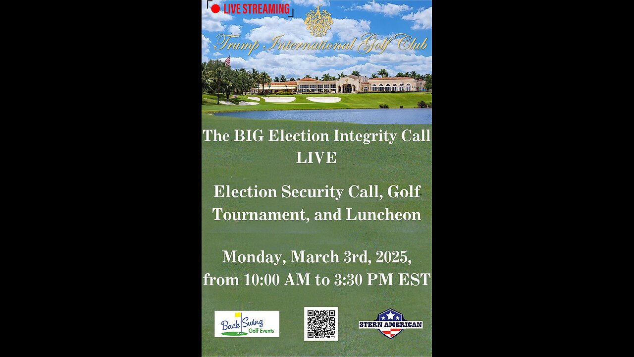 Trump International Golf Club in West Palm Beach| Election Integrity 03-03-25