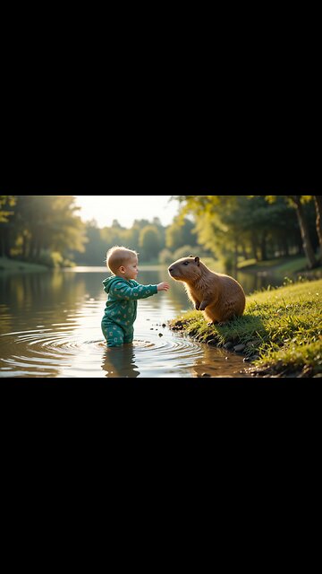 Kung Fu Showdown: Capybara vs. Baby