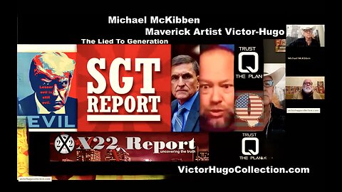 SGT Report X22 Report Alex Jones Exposed By Dustin Nemos Brandon Kroll Michael McKibben Victor Hugo