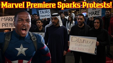 Marvel Faces HUGE Protest Outside Latest Movie Premiere In LA! Captain America Brave New World