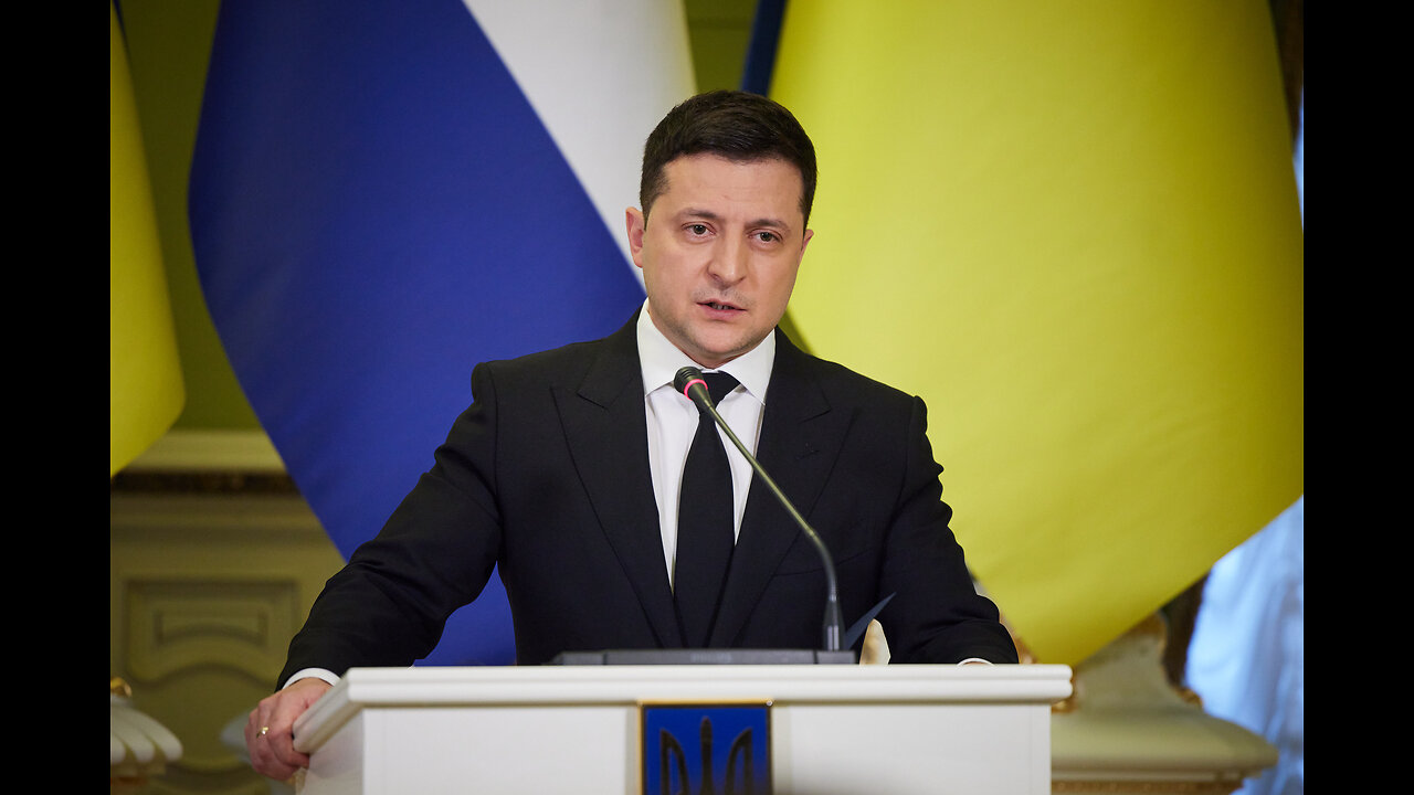 ZELENSKY IS A DEAD MAN WALKING BECAUSE HE'S BITING THE HAND THAT FEEDS HIM!