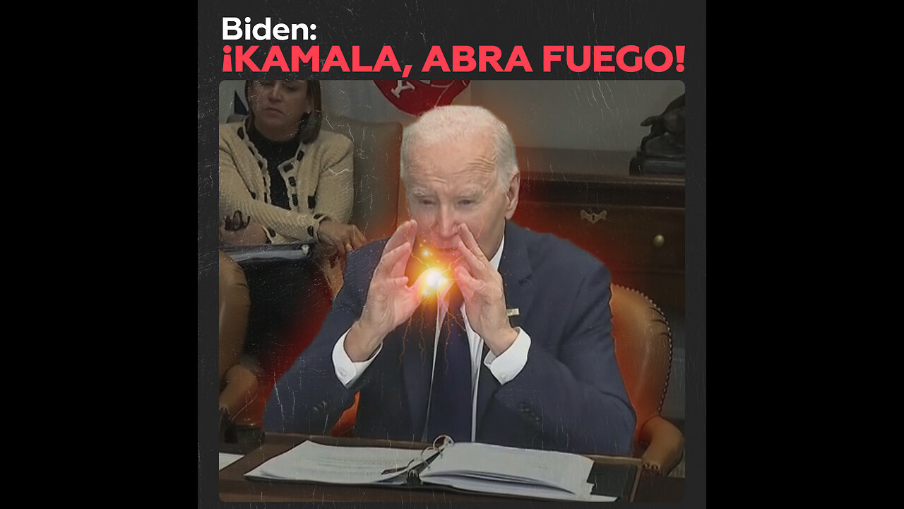 🔥La polémica broma de Biden al hablar de los incendios de California