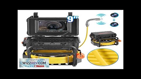 Sewer Camera 230 ft/70m Self-Leveling Drain Camera with 512Hz Transmitter Review