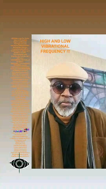 ▪︎HIGH AND LOW VIBRATIONAL FREQUENCY▪︎