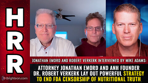 Attorney Jonathan Emord and ANH founder Dr. Robert Verkerk lay out powerful strategy...